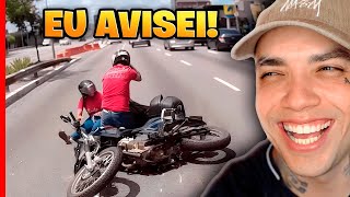 Noia reage: QUEDAS DE MOTO (EP. 141)