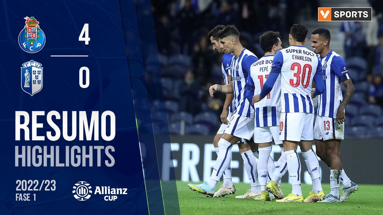 Highlights | Resumo: FC Porto 4-0 FC Vizela (Taça Da Liga 22/23 - Fase ...