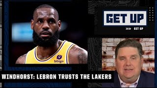 LeBron agreeing to a contract extension means he ‘trusts’ the Lakers - Brian Win