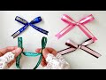 【裏面が出ないリボン】作り方のポイント／【ribbon bow with no back side】tips for making