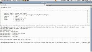Python SQL Dumper - How to dump data from a single column