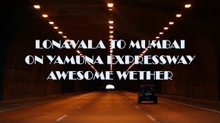 Lonavala To Mumbai Driving in my car| Beautiful Tunnels | Rain | June 2017