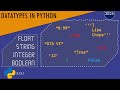 What are DataTypes in Python | Float | String | Integer | Boolean | Python 3.13
