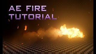 After Effects Tutorial: Animated Fire - Trapcode Particular