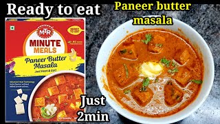 Mtr paneer butter masala -ready to eat