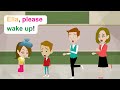 Ella is sick and has a cold - Funny English Animated Story - Ella English