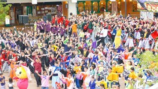 [4K]エンディング総踊り うらじゃ音頭　堺よさこいかえる祭り2017 いずみがおか広場会場（中央）