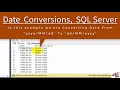 sql date conversion | Convert Date format into DD/MM/YYYY format in SQL Server