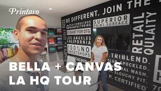 Bella + Canvas Tour | Fast Fashion Manufacturing in the USA