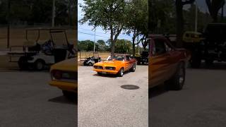 Plymouth Barracuda at Car Show. #carshow #musclecar #hotrod #plymouth #barracuda #shorts #showcar