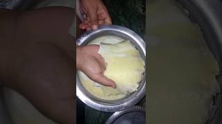 Milk malai # malai recipe # how to remove Malia frm milk #explore #ytshort #trendingshorts