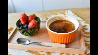 法式伯爵茶焦糖燉蛋／烤布蕾  *超簡單甜品*｜Earl Grey Creme Brûlée Recipe