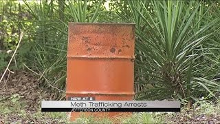 Meth trafficking arrests