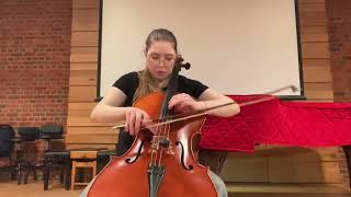 Ysaÿe-Solo cello sonata (1st movement)