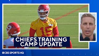 2021 Chiefs Training Camp: Patrick Mahomes, Offensive Line, & MORE | CBS Sports HQ