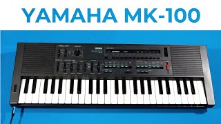 Yamaha MK-100 - rare pre-FM Portasound synth