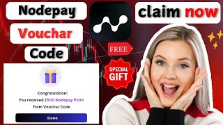 Today new Nodepay vouchar code claim || How to claim nodepay vouchar 💥