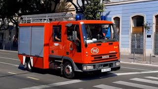 JVP Rijeka Firefighters Iveco Euro Cargo Truck Responding