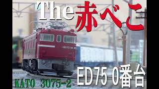 【鉄道模型動画】赤べこマジョリティ～ED75 0番台～東北地方の標準電機