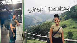 What I Packed | 6 weeks in South America | Carry On Only | Osprey Fairview 40