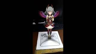 Idolmaster Cinderella Girls Starlight Stage CGSS AR Marker Mode (Ranko Kanzaki)