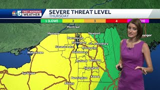 Video: Storms possible this afternoon and evening 8/12/21