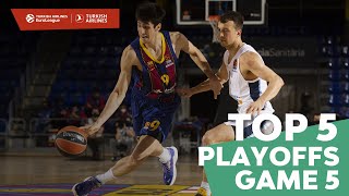 Turkish Airlines EuroLeague Playoffs Game 5 Top 5 Plays