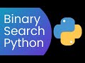 Binary Search - Data Structures & Algorithms Tutorial Python