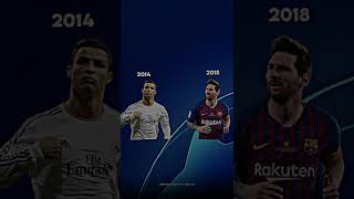 2014 Ronaldo Vs All Version Messi ⚔️🥶🔥 | #shorts #football #trend #Edit