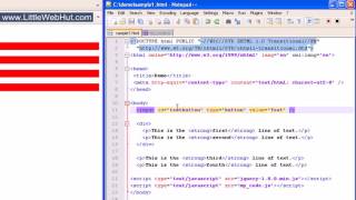 JavaScript & jQuery Tutorial for Beginners 2 of 9 jQuery Selectors YouTube