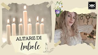 Il mio ALTARE per IMBOLC 2025!🕯