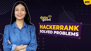 SQL Hackerrank Practice Test 11 | SQL for Beginners
