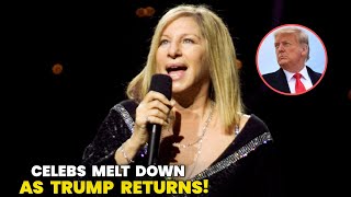 Hollywood Meltdown: Anti-Trump Celebrities React to His White House Return!