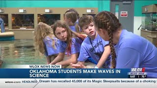 Oklahoma students make waves in science at Institute for Marine Mammals