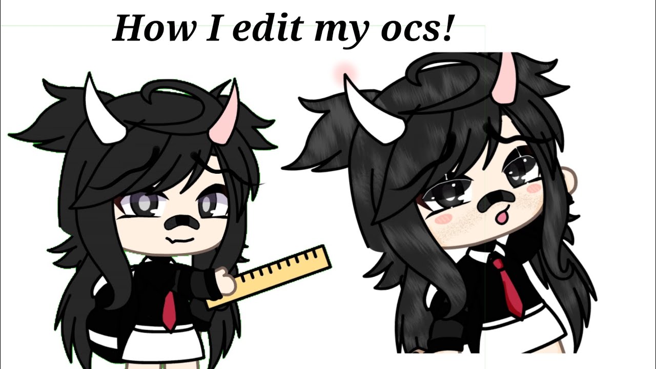 How I Edit My Ocs уг увьувьуг тшжтщм тщй тщк тщй Read Description тщй тщк тщй тщмтшж Youtube