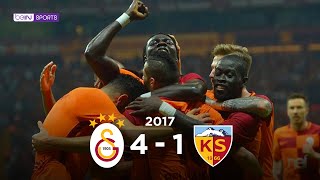 Galatasaray 4 - 1 Kayserispor | Maç Özeti | 2017/18