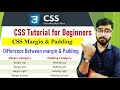 Margin & Padding in CSS | CSS Tutorial for Beginners in [Hindi] | HTML & CSS