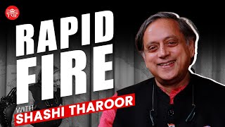 What Tharoor Would Do If He Were Modi for a Day | Exclusive Rapid Fire Interview