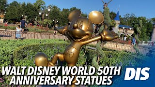 Walt Disney World 50th Anniversary Celebration Statues