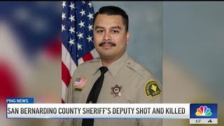 Procession held for fallen San Bernardino County sheriff's deputy