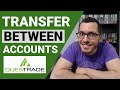 How to TRANSFER BETWEEN Accounts QUESTRADE // Move Stocks & Money Tutorial // TFSA, RRSP & Margin