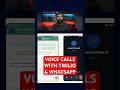 WhatsApp voice calls using Twilio