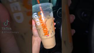 DUNKIN’ DONUTS ASMR #whatieatinaday #mukbang #food