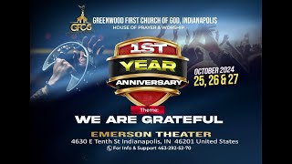 1st Year Anniversary | Theme: We are Grateful | GFCG | Day 1