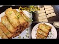 chicken Spring Rolls | Vegetable spring Rolls | Recipe by Rida