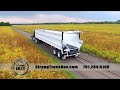 strong box live bottom belted trailers