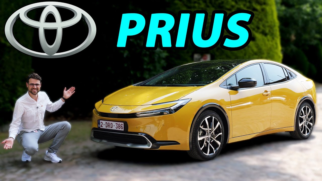 Обзор и тест-драйв новой Toyota Prius Prime 2024 года! - YouTube