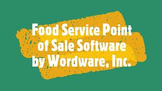 Food service point of sale software by Wordware Inc.