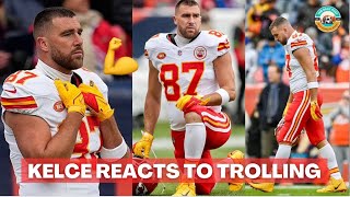 Travis Kelce REACTS to Broncos Taylor Swift’s “Shake it Off” TROLLING to CELEBRATE their win