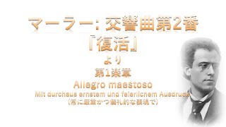 【解説動画】マーラー：交響曲第2番『復活』- 第1楽章　Mahler: Symphony No.2 